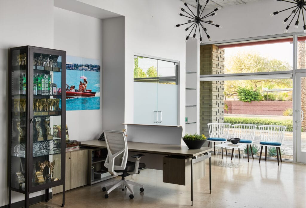 Custom Reception Area Interior Design